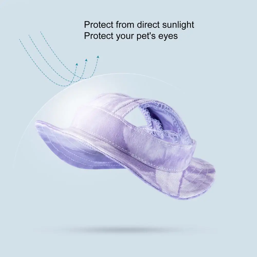 Sombrero de lavabo ajustable para perro, sombrero de cubo para perro, sombrero de sombra para senderismo al aire libre, Verano - imagen 2