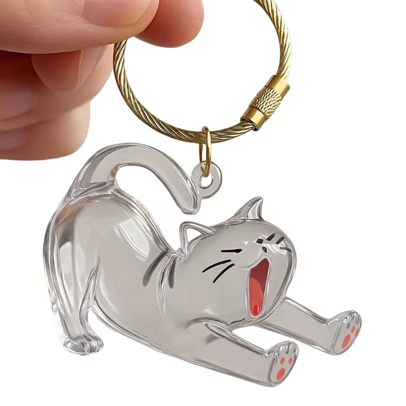 Colgante con pelo de mascota conmemorativo para gatos - bolso - imagen 2