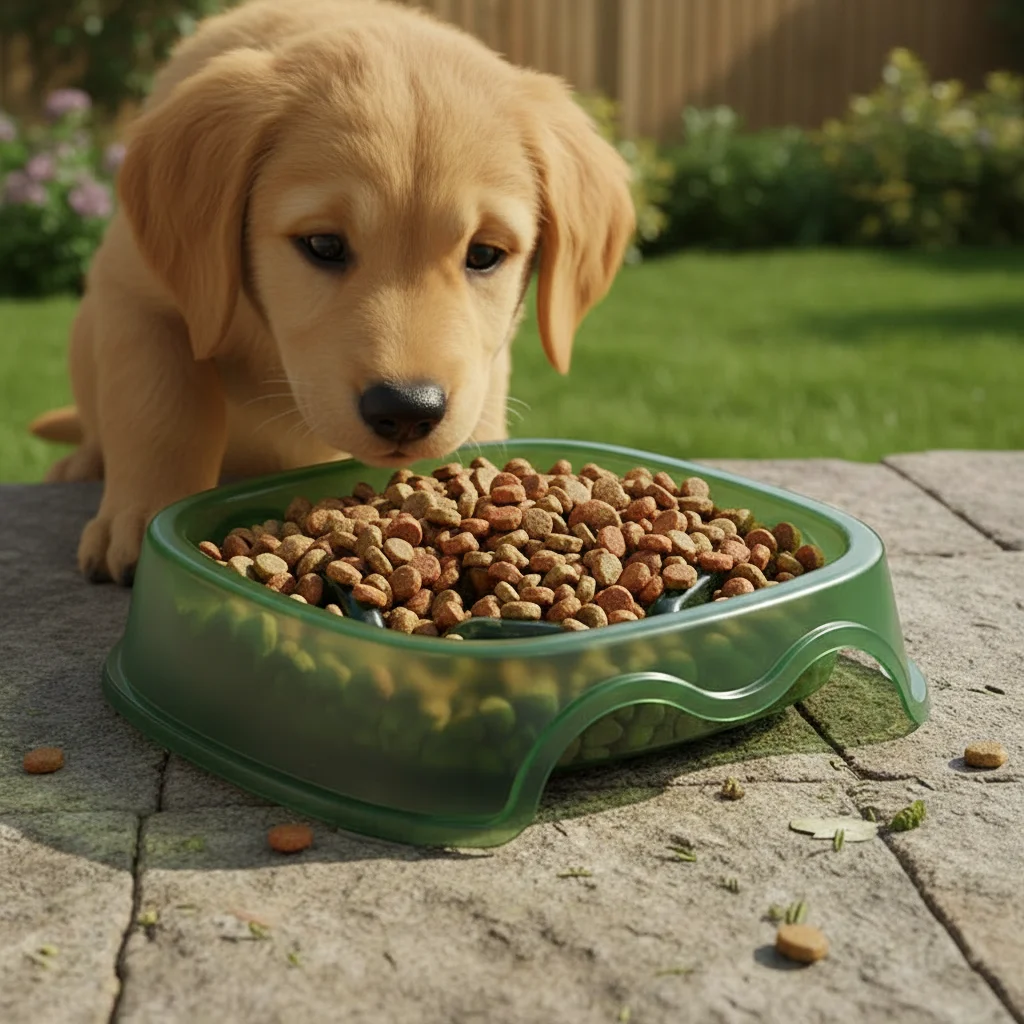 Cuenco de alimentación lenta para mascotas, cuenco de comida antiasfixia para perros y gatos, plato de alimentación antiderrames y antipuñaladas para detener la hinchazón para cachorros y gatitos - imagen 2