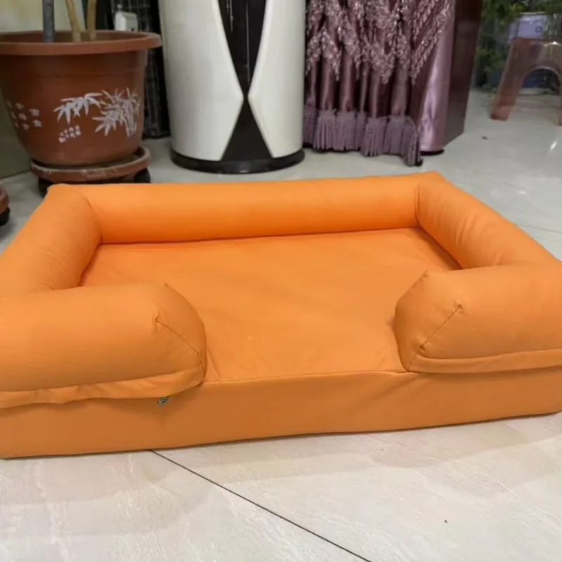 Cama ortopédica impermeable para perros mayores – Rehabilitación y soporte lumbar - imagen 4
