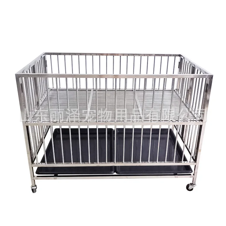 Jaula para perros con cama para correr Jaulas para mascotas Jaula de exhibición para perrera Jaulas de exhibición para perros Productos para mascotas