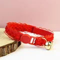 cat collar(red)