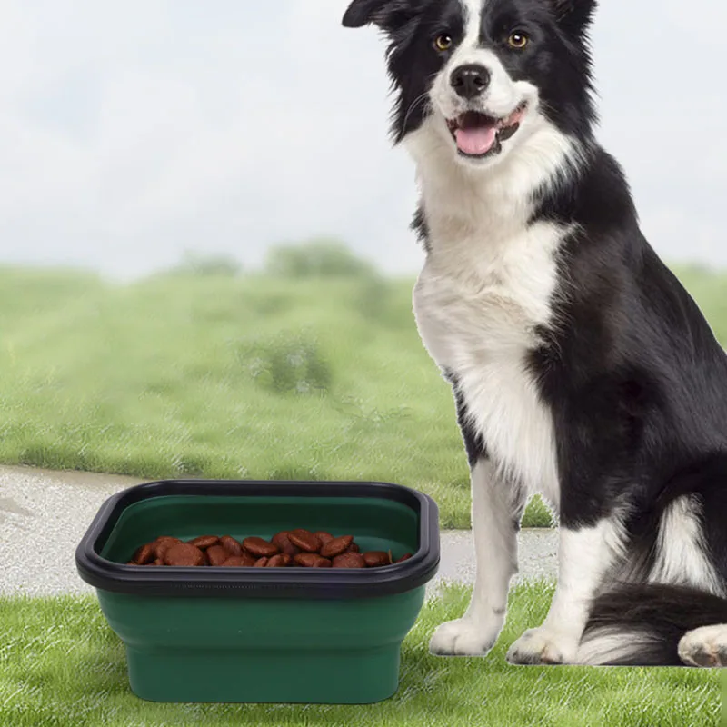 Tazón plegable de viaje para perros – Comedero y bebedero portátil exterior - imagen 2
