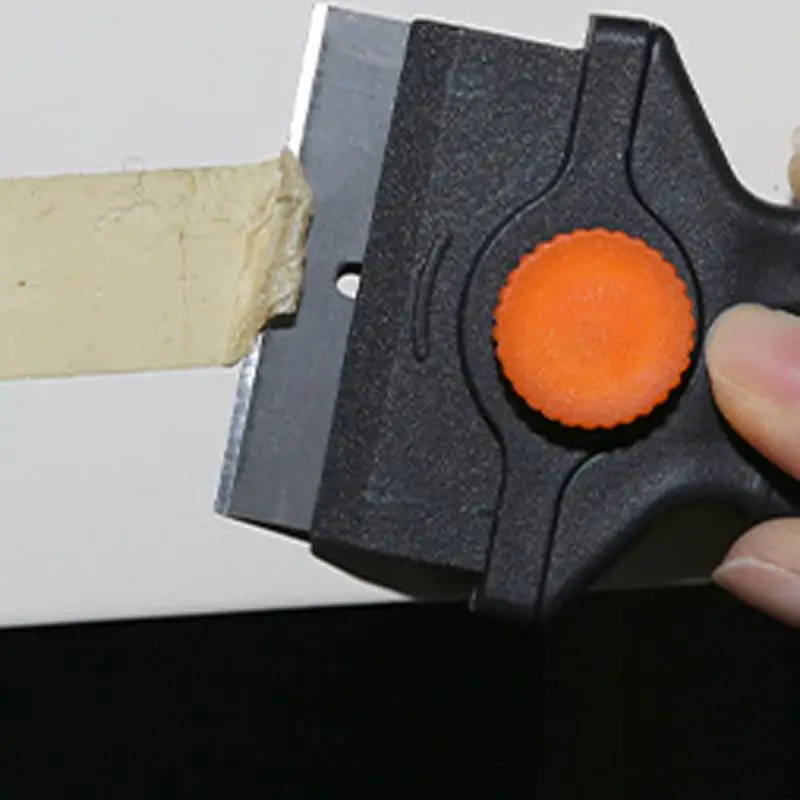 Raspador de vidrio de doble filo, raspador de cocina multiusos, herramienta de limpieza, removedor de pegatinas para ventana, cocina, horno, estufa - imagen 2