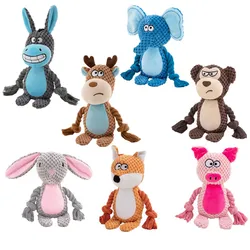 Juguete interactivo de peluche para perros – entretenimiento y ejercicio