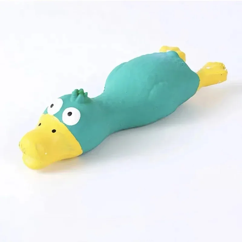 Juguete chirriante para perros con forma de pollo de látex, juguete masticable duradero para razas pequeñas y medianas, suministros interactivos para mascotas - imagen 5