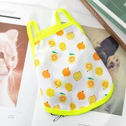 Camiseta transpirable verano para perros pequeños – Chaleco con fruta