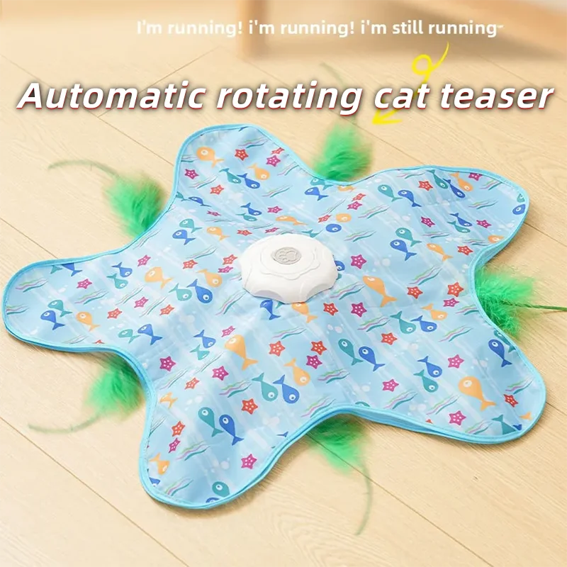Juguete eléctrico giratorio para gatos autostimulante y divertido - imagen 3
