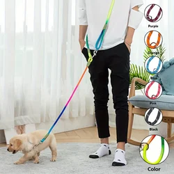 Correa reflectante de nailon para perros - manos libres y absorción