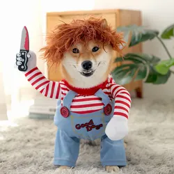 Ropa de cosplay para perros - Conjunto sudadera divertido para fiestas