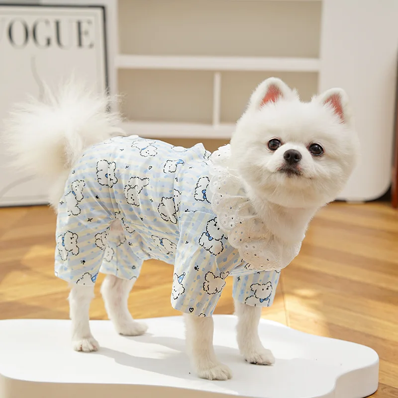 Pijama de perro con estampado animal para Dachshund y Shih Tzu - imagen 3