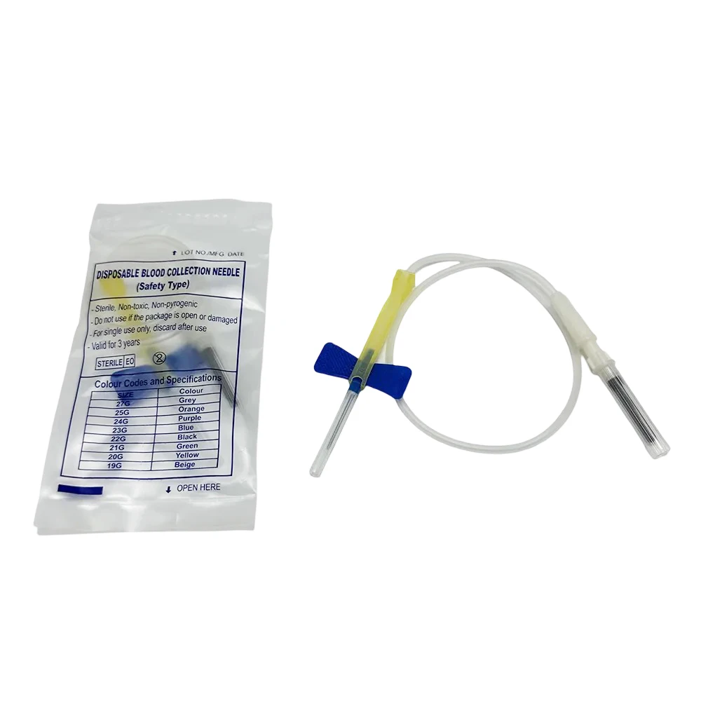 100pcs/lot Disposable Butterfly Blood Collection Needle double wing type Blood Collection Needle Pet Care Room Cat Dogs Animal - imagen 3