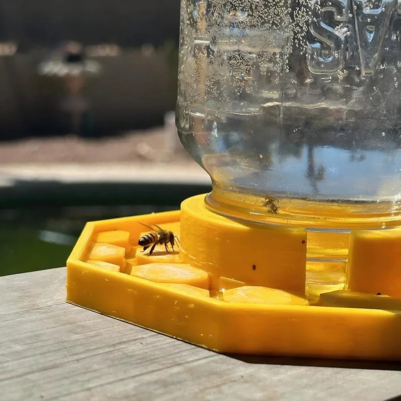 Bebedero de plástico seguro para abejas y mariposas – jardín y patio - imagen 2