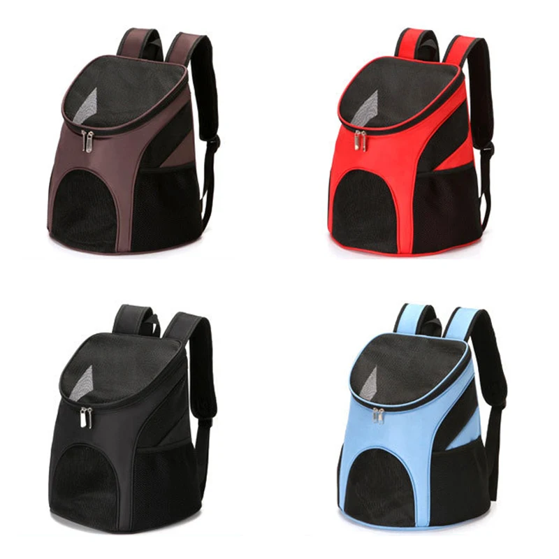 Mochila en uso con gato dentro