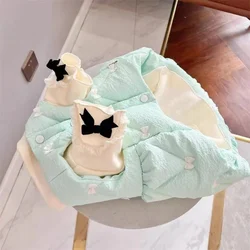 Abrigo de terciopelo con algodón para gatos y perros – Otoño Invierno