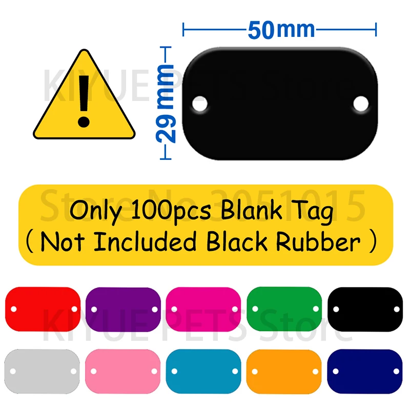 Mix 50X29MM Tag