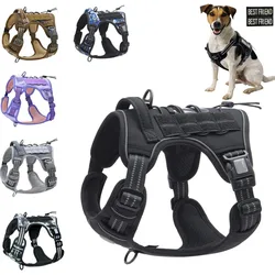 Arnés táctico reflectante ajustable para perros de todos los tamaños