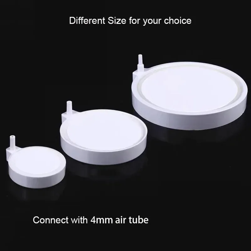 35/50/80/100mm pecera acuario Nano aire piedra oxígeno aireador bomba de estanque de burbujas de aire accesorios de suministro de oxígeno hidropónico - imagen 4