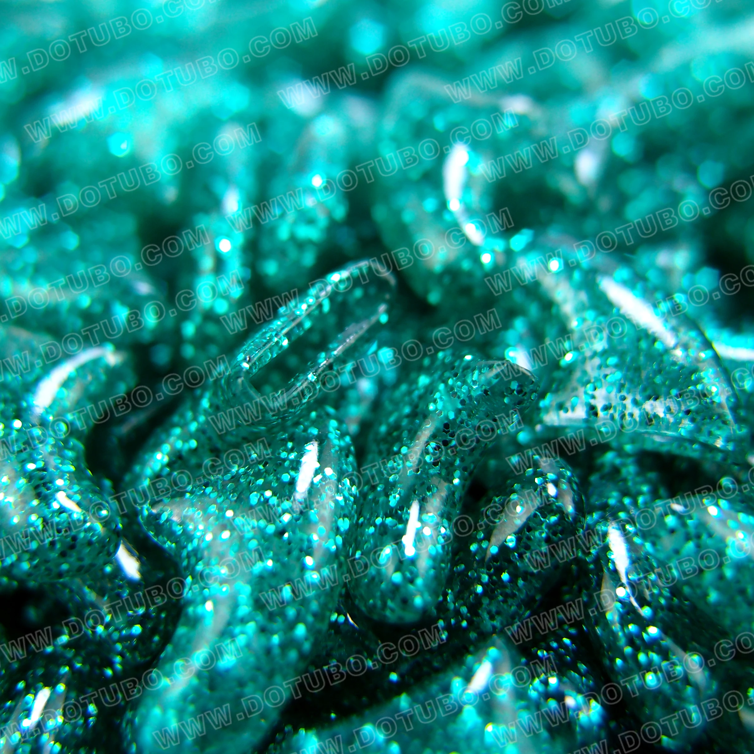 turquoise glitter