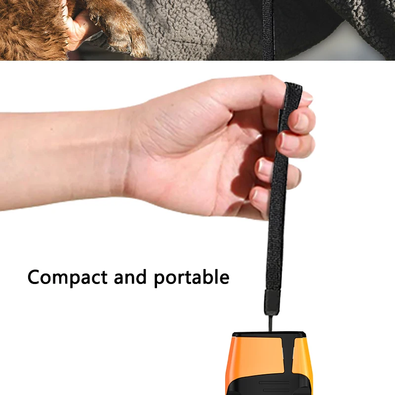 Repelente de perros ultrasónico 3 en 1, Mini entrenador de perros antiladridos, dispositivo de entrenamiento de ladridos de perros recargable, repelente de perros con luz LED - imagen 3