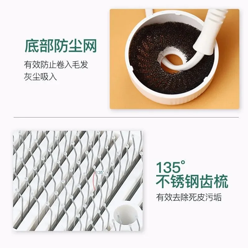 Secador de pelo para mascotas Secador de pelo 2 en 1 para gatos y perros Limpieza eléctrica y peine de belleza para mascotas Peine de aire caliente - imagen 5