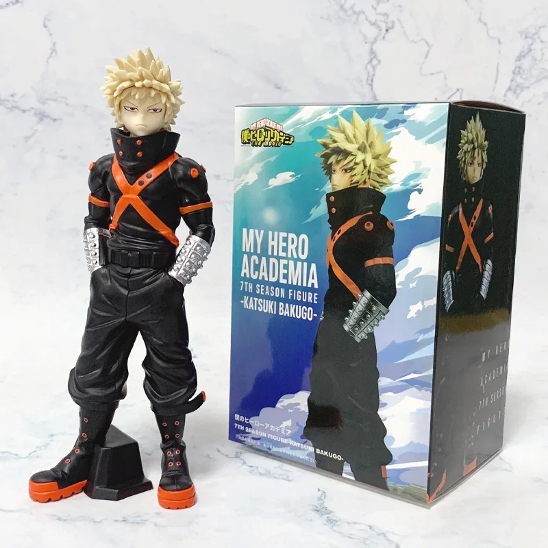 Figura All Might, Deku y Bakugo vista frontal