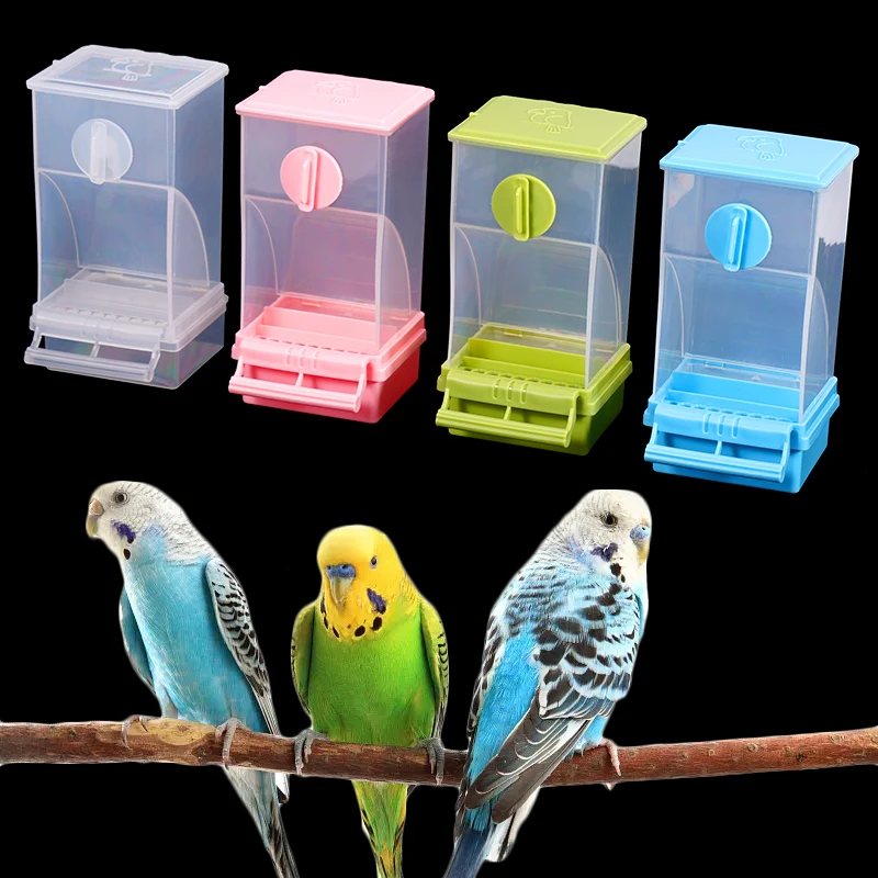 Comedero colgante para pájaros – Piel de tigre con anti-salpicaduras