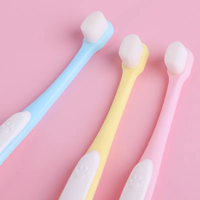 Cepillo de dientes para perros, limpieza de dientes para perros, pelo denso, cepillo de dientes para mascotas, cepillos de dientes para perros de cabeza pequeña, mango cómodo, cepillos de dientes para mascotas - imagen 3