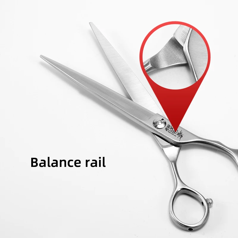 Juego de tijeras profesionales para el cuidado de mascotas, tijeras con dientes curvos rectos para perros y gatos, Kit de herramientas de belleza deformadas para huesos de pescado - imagen 5