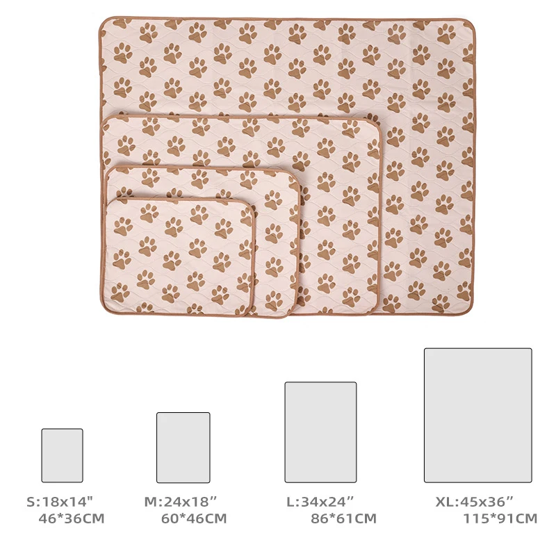 Almohadilla reutilizable para orinar para perros, alfombrilla para pañales absorbente, impermeable, lavable, almohadilla de entrenamiento para cachorros, funda para asiento de coche para perros, alfombrilla para mascotas, suministros para perros - imagen 5