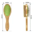 Bamboo wood comb