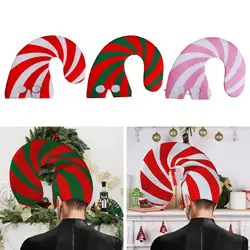 Sombrero Navidad para perros y gatos estilo bastón de caramelo