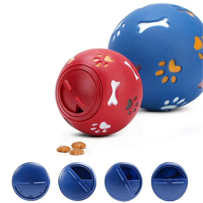 Juguetes para mascotas, pelota de rompecabezas de comida resistente a mordeduras para perros, tamaño multicolor opcional, bola de vinilo con sabor a leche, productos para mascotas - imagen 5