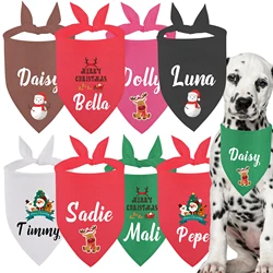 Bandana navideña personalizada para perros y gatos – ideal para foto