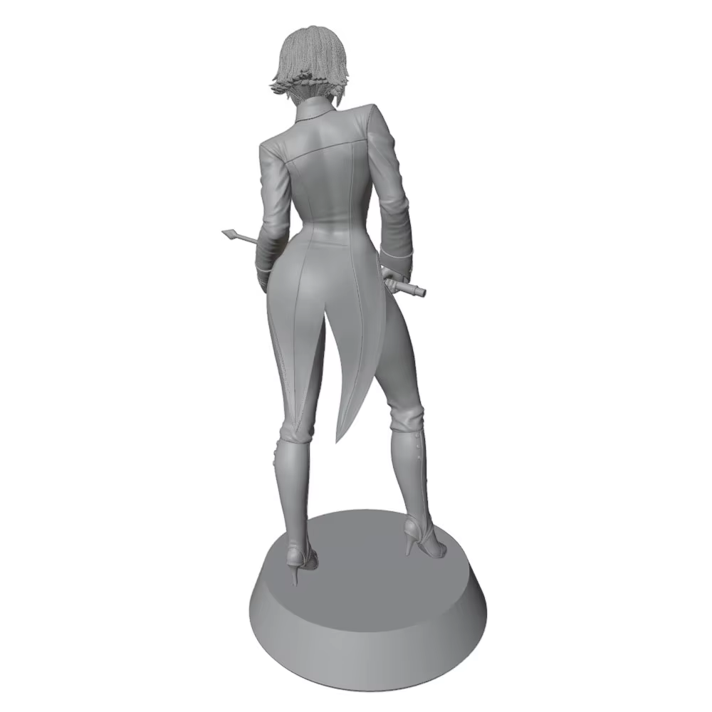 Kit modelo chica sexy resina impreso DIY 3D – Sin montar ni pintar - imagen 2
