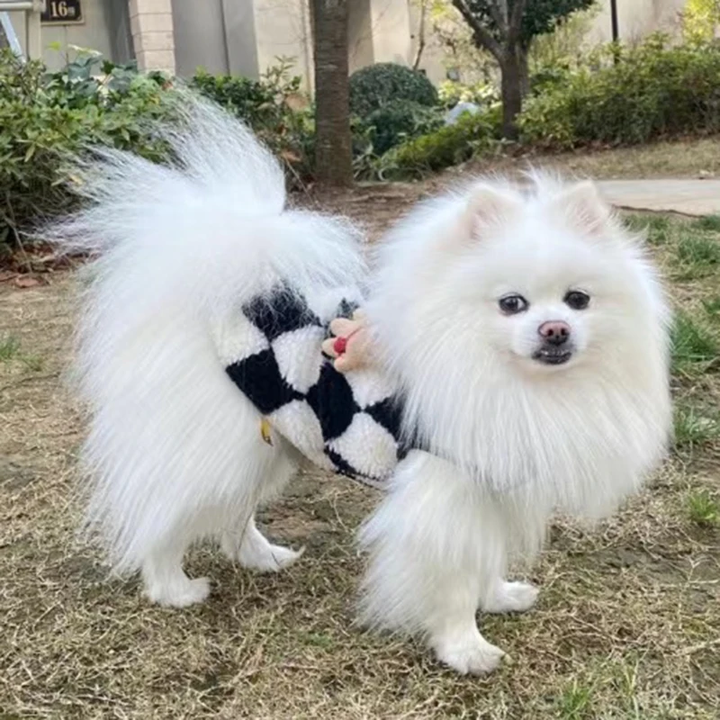 French Bulldog Dog Winter Clothes Newest Pet Cardigan Sweater for Small Dogs Puppy Pug Shirts mascotas Clothing sweterek dla psa - imagen 4