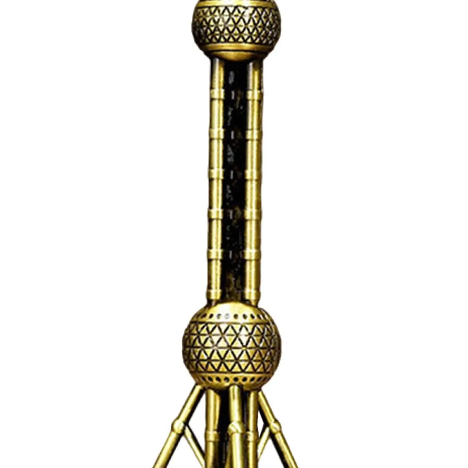 Oriental Pearl Statue Building Model 3D Ornament Metal Landmark Figurine Travel Souvenir for Walkway Desktop Book Shelf - imagen 5