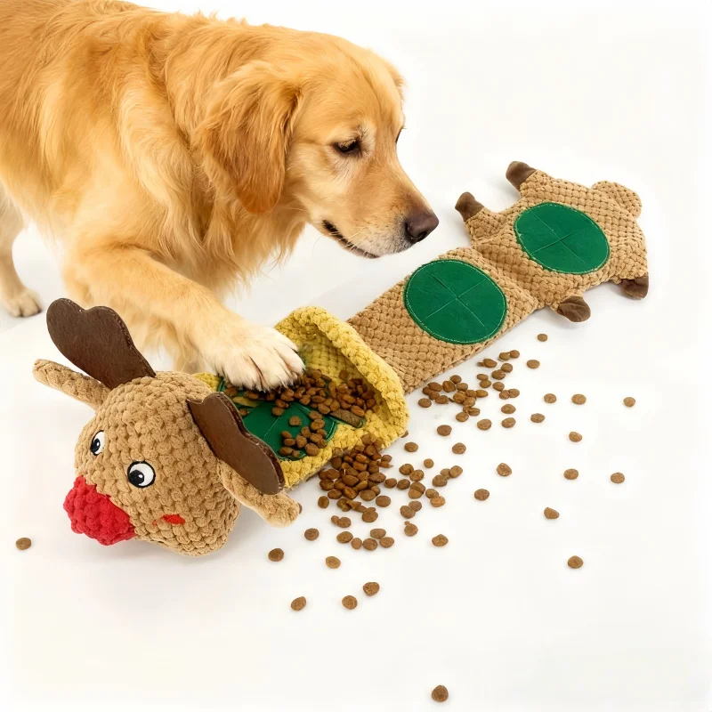 Juguete interactivo dispensador de premios para perros – Con sonido y relleno - imagen 5