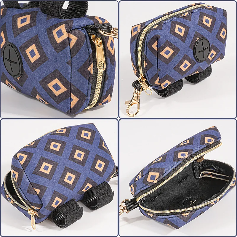 Bolsa dispensadora de caca de perro portátil, bolsa dispensadora biodegradable para mascotas y gatos, soporte para bolsas de caca, suministros para mascotas, bolsas de basura, Herramientas de limpieza - imagen 2