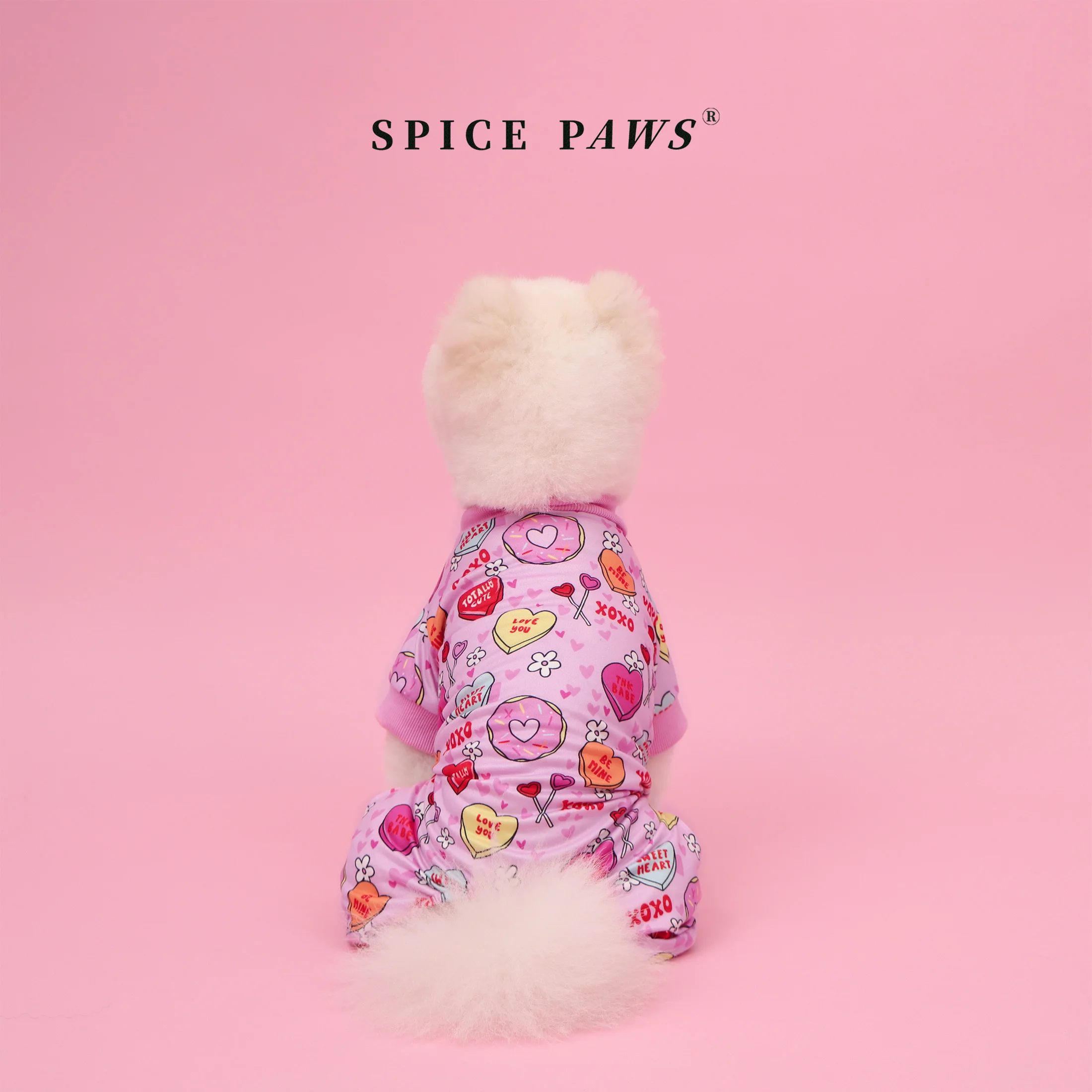 Mono pijama transpirable para perros y gatos – Ropa suave y cómoda - imagen 2