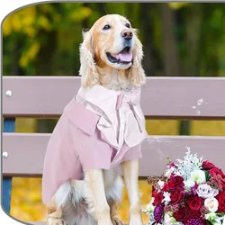 Traje de esmoquin para mascotas con pajarita - Camisa de boda formal para perros y gatos pequeños - Disfraz ajustable para fiestas navideñas y de Halloween