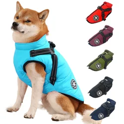 Chaleco impermeable con arnésreflectante para perros – Ropa de invierno
