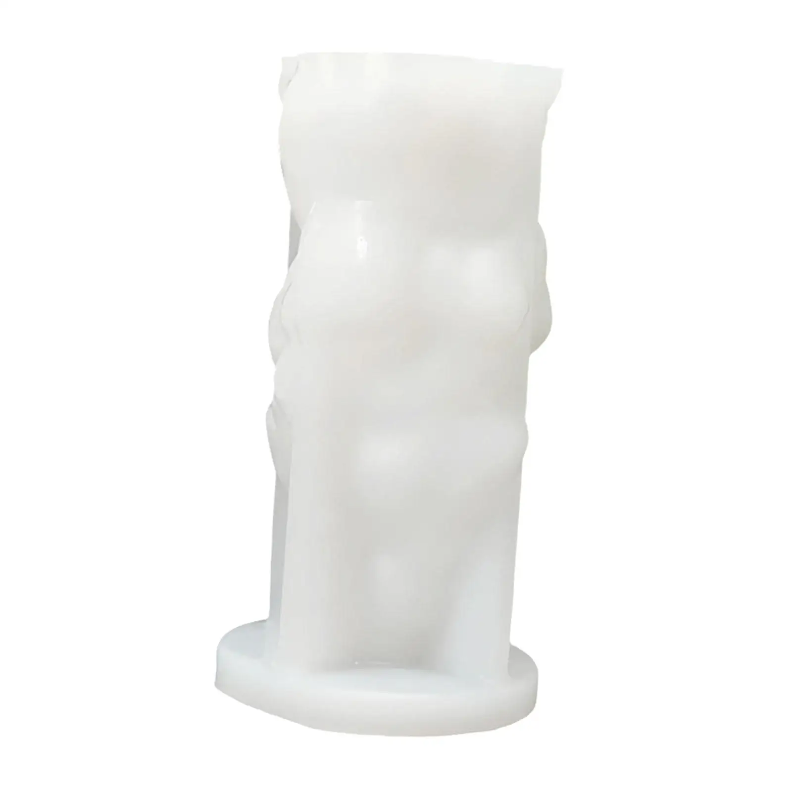 Molde de vela de Pascua, adorno de escritorio reutilizable, molde de silicona, molde de jabón, diseño de conejo para decoración de mesa de fiesta, vela perfumada - imagen 5