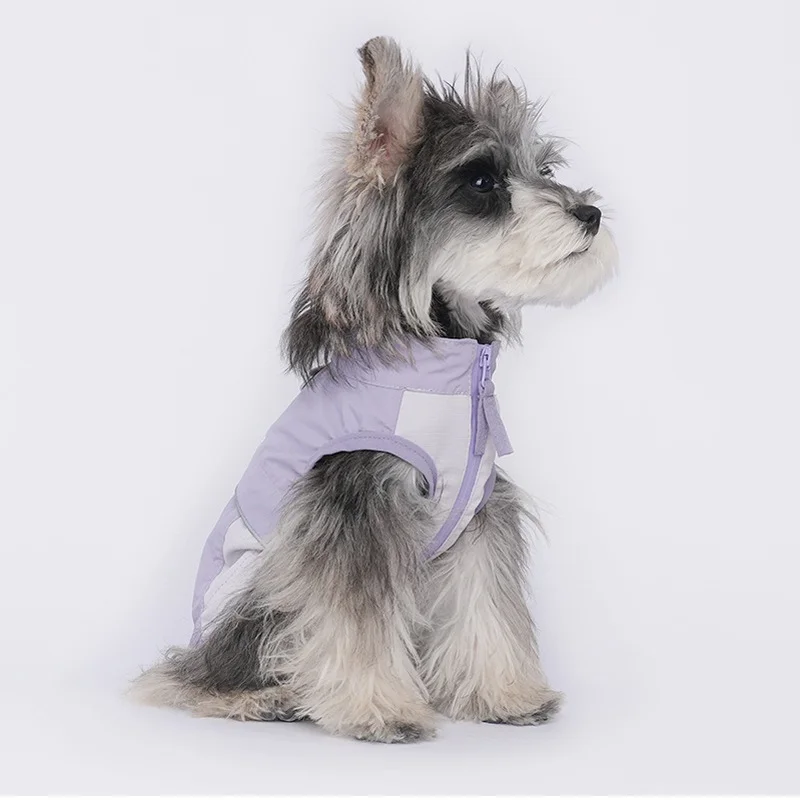 Ropa de verano ligera y transpirable para perros, adecuada para perros pequeños como Schnauzers, abrigo protector solar de verano, ropa de verano para perros - imagen 4
