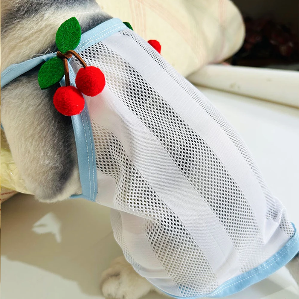 Camiseta chaleco verano transpirable para perros pequeños Chihuahua - imagen 5