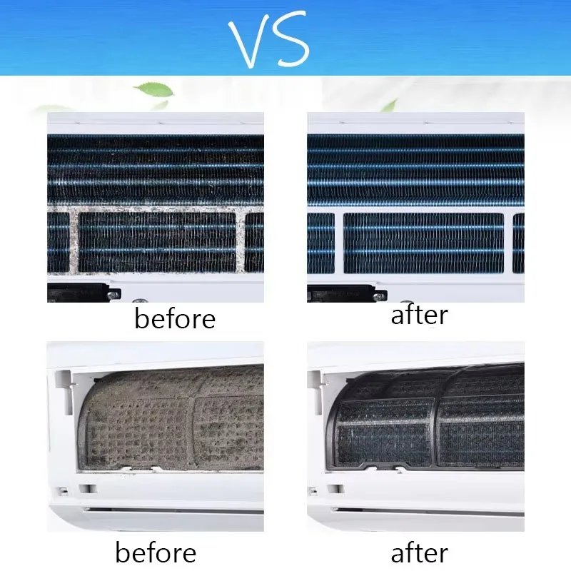 1 Juego de bolsa de limpieza de aire acondicionado, drenaje impermeable para lavado, acondicionado, tubo de drenaje de agua, Kit de limpieza de CA, limpiador de aire acondicionado - imagen 4