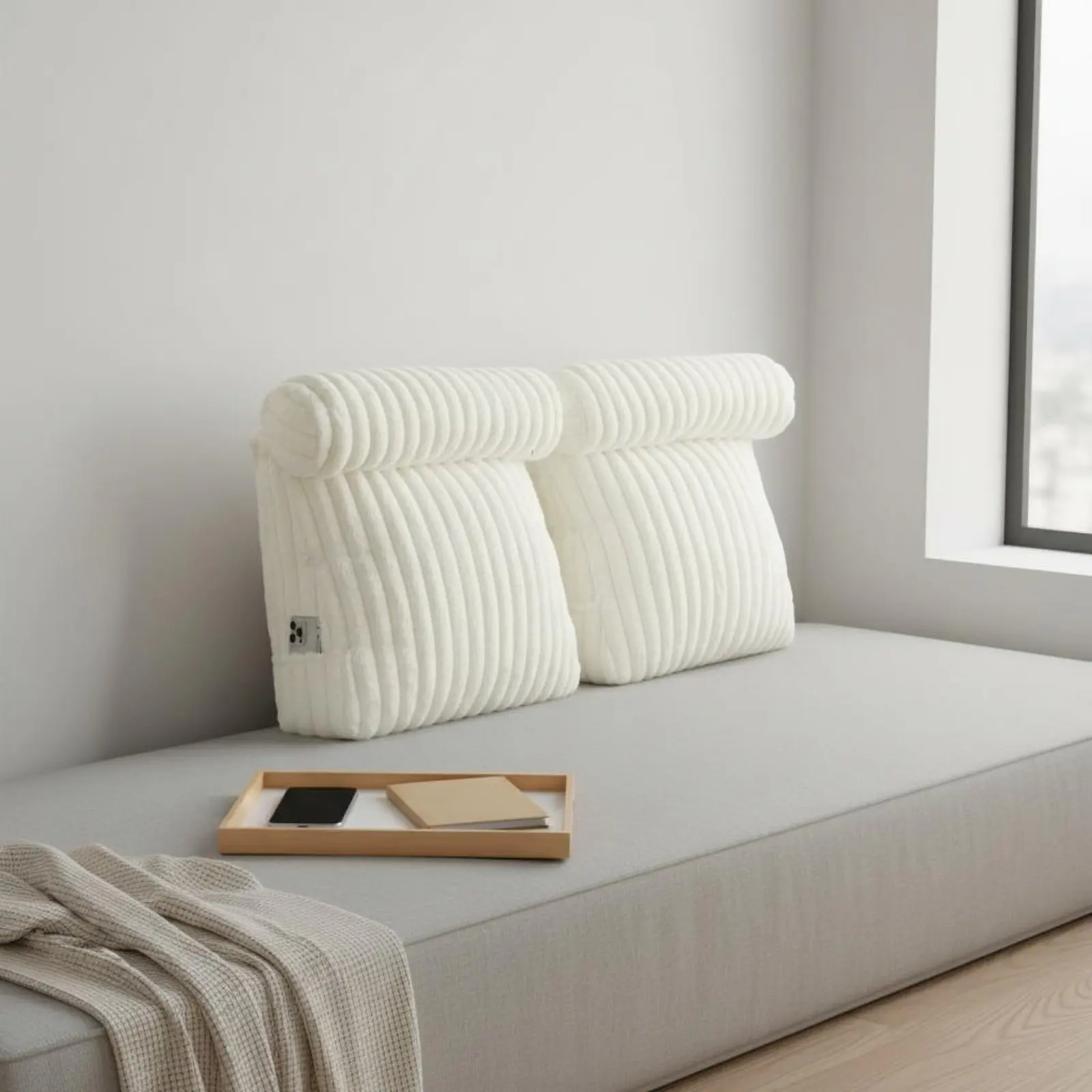 Almohada ergonómica para gatos y perros con reposacabezas y columna - imagen 4