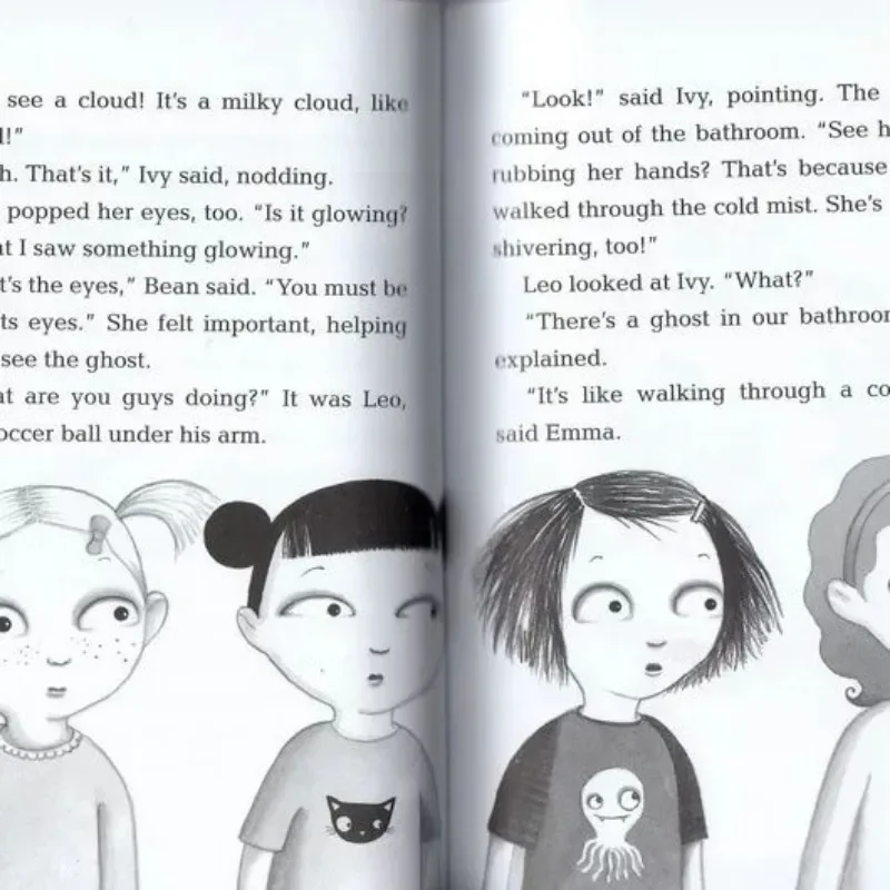 Hiedra y Bean Comic Bridge Story libro de lectura diario para niñas, Imagen en inglés, 11 libros por juego, edad 6-14 años - imagen 4