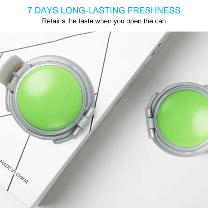 Tapas de sellado para bebidas enlatadas, sellador de latas pequeñas, reutilizable, a prueba de fugas, preservación, sin olor irritante, corrosión - imagen 4