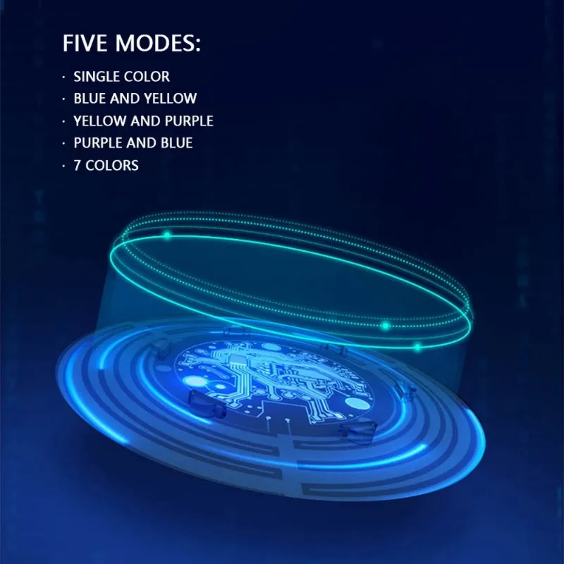 PetKit-Collar retráctil LED para perro mascota, arnés de correa con mecanismo de liberación de bloqueo, correa para caminar, accesorios brillantes para perros y gatos - imagen 3